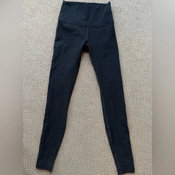 Lululemon Knit Stripe Leggings - Picture 2 of 5